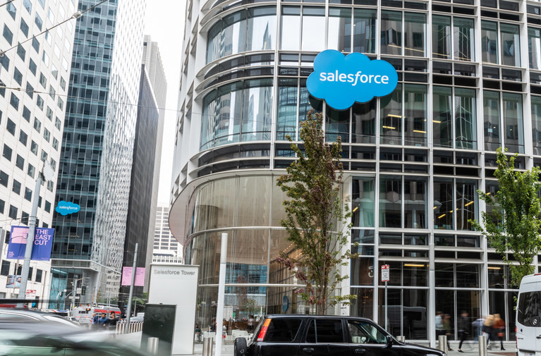 locaux de l'entreprise salesforce