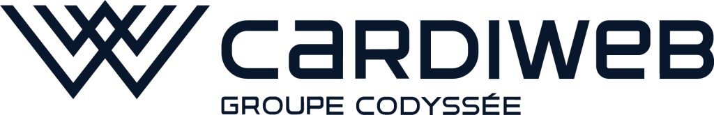 Logo de l'entreprise cardiweb, groupe codyssée