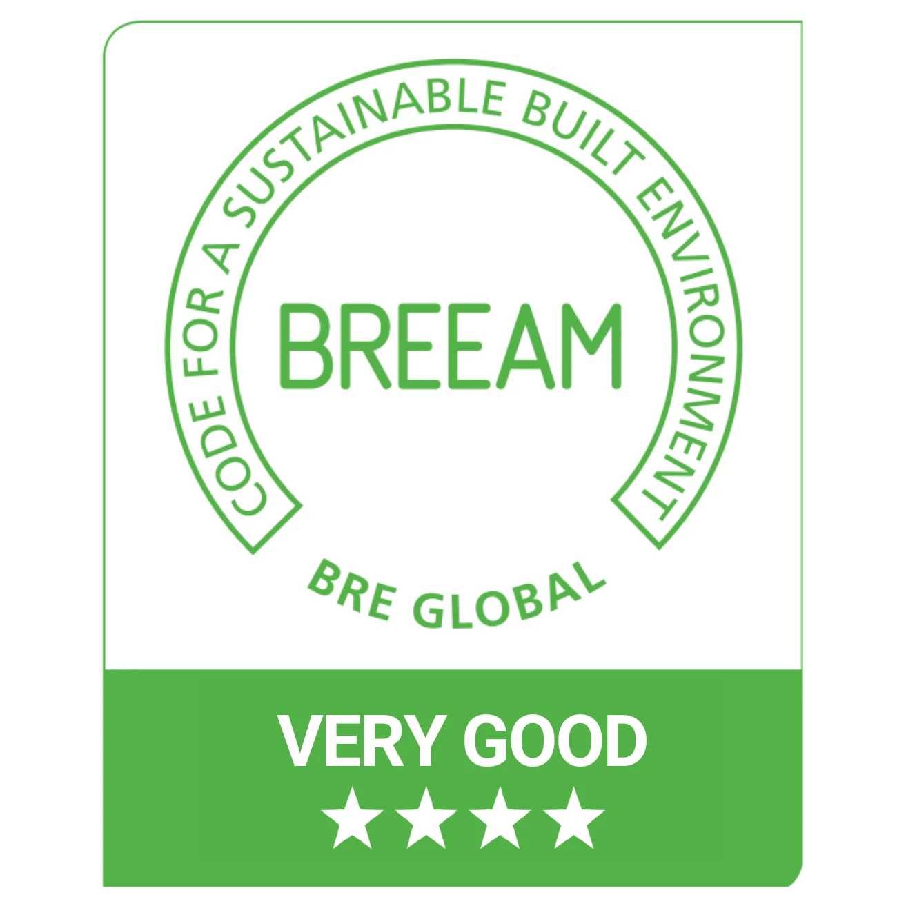 logo breeam very good, certification officielle