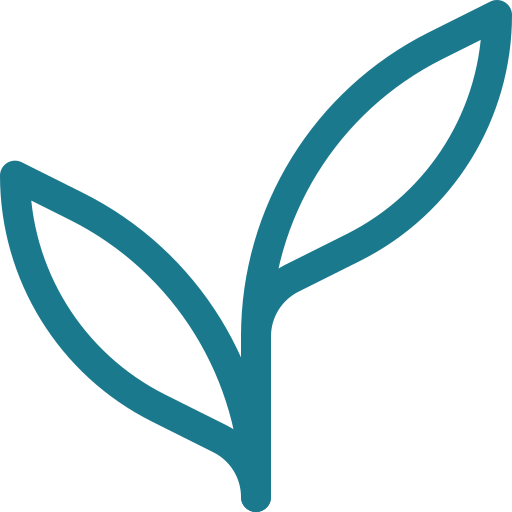 icone représentant une feuille, illustrant la RSE