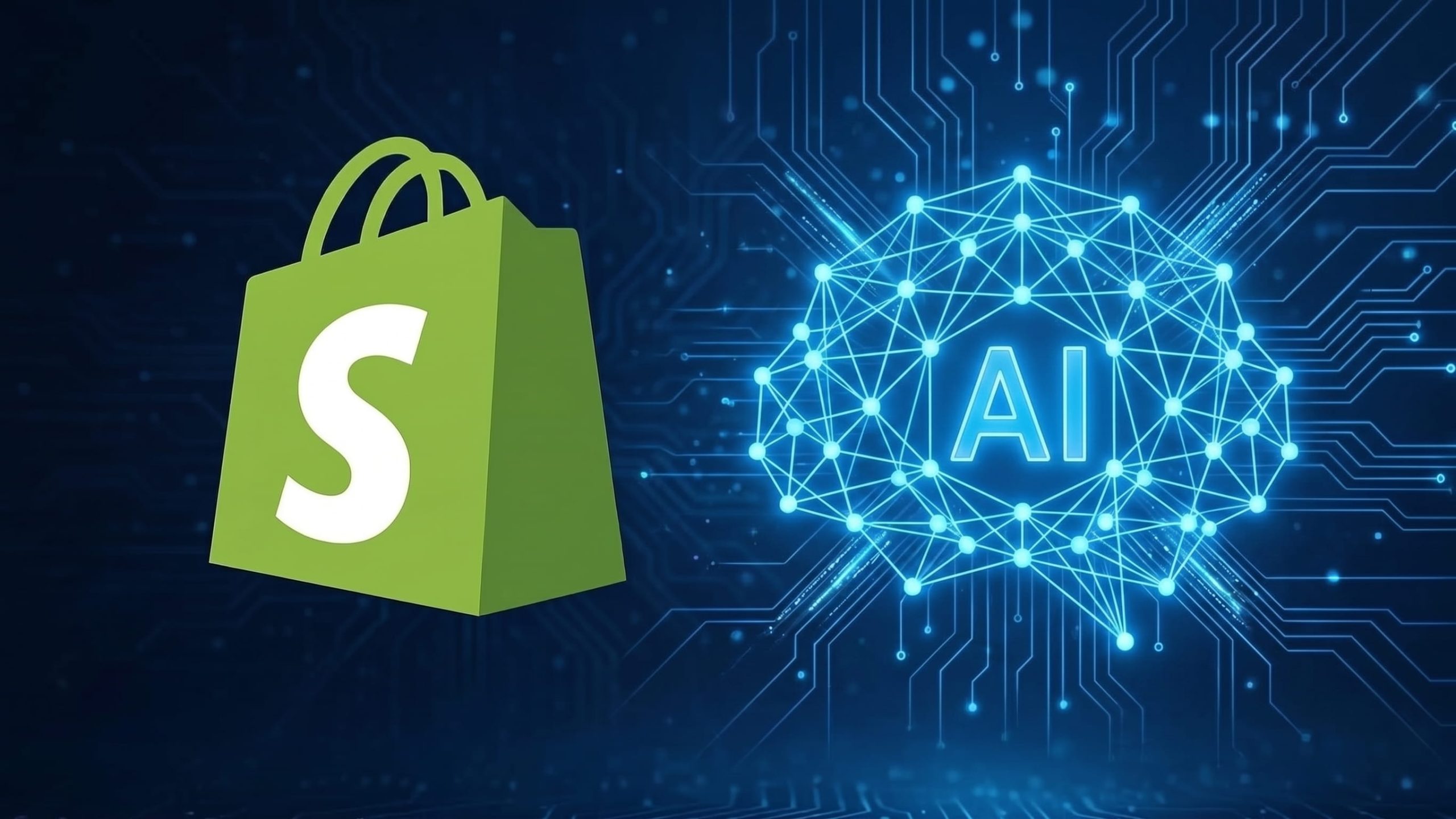 logo shopify avec la mention "ai"